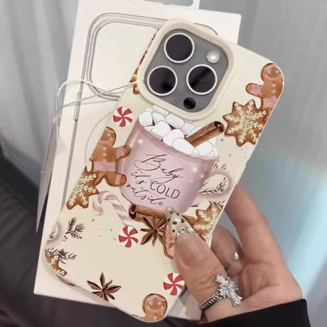 S74999 ウィンターココア iPhoneケース