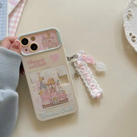 S74658 プリンセスキャッスルのスライドパズル付きiPhoneケース