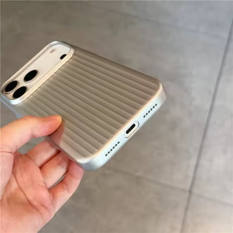 S75019 スマートストライプ耐衝撃ケース（MagSafe対応）iPhoneケース