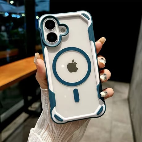 L62096 エッジカラーバンパー MagSafe対応 iPhoneケース