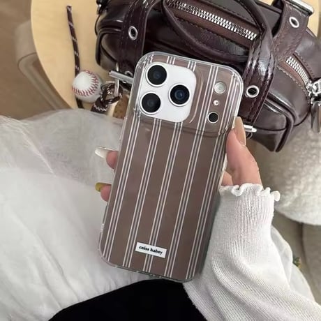 S75343 クラシックストライプ iPhoneケース