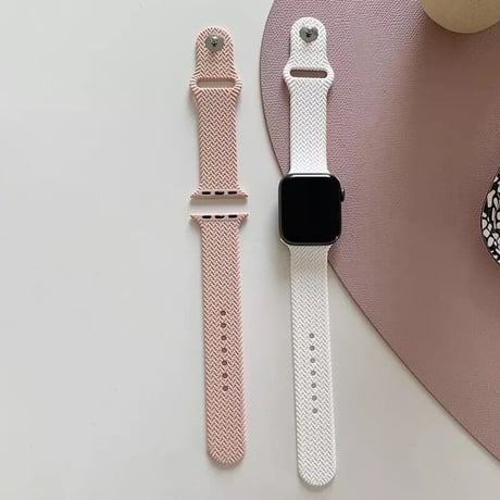 N00064 カラフルシンプルApplewatchベルト