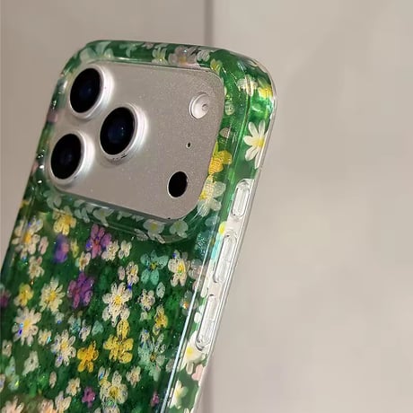S75405 ガーデンフラワーiPhoneケース