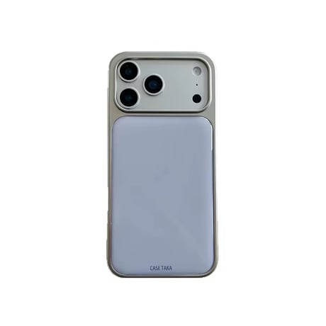 S75592 グロッシーカラーフレームiPhoneケース