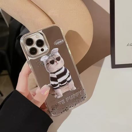 S74359 クールキャット iPhoneケース