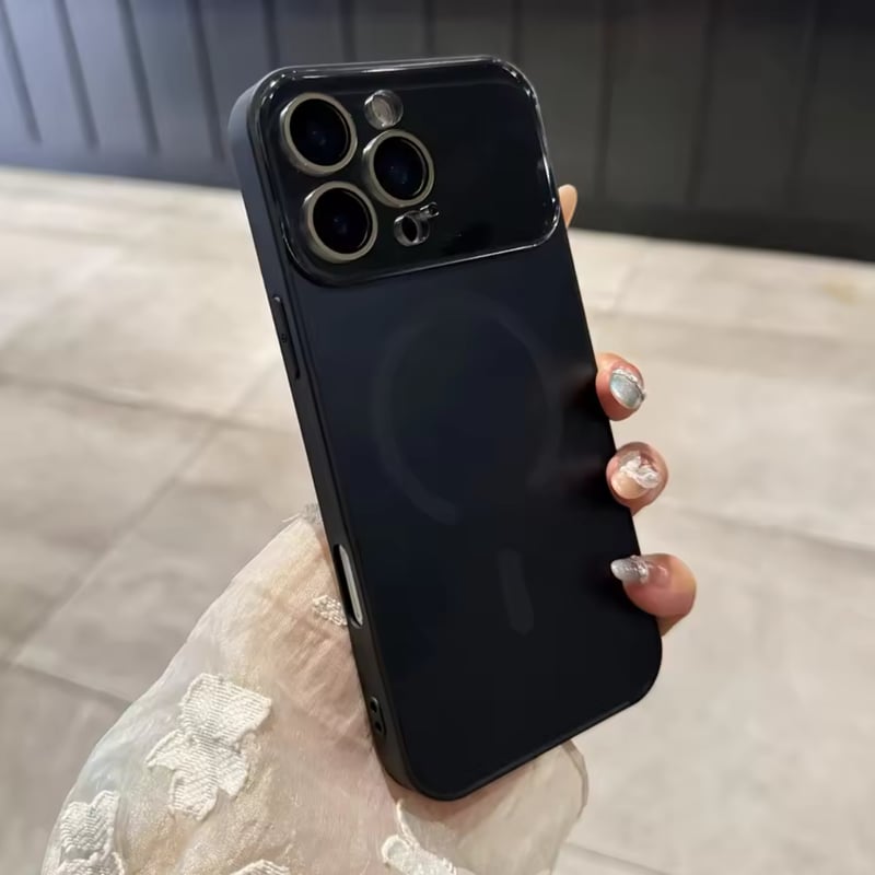 S74593 ツートンカラー MagSafe対応 iPhoneケース | nanomita