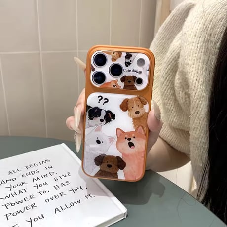 S75488 わんこぎゅっとiPhoneケース