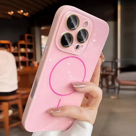S74893 きらめきラメカラー iPhoneケース