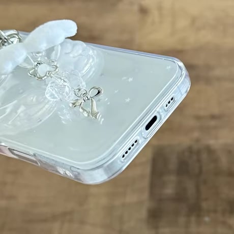 L62275  エンジェルチャームウィングiPhoneケース