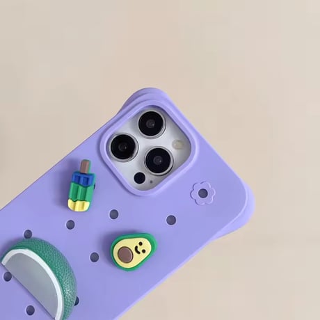 S74835 フルーツぽこぽこ立体iPhoneケース