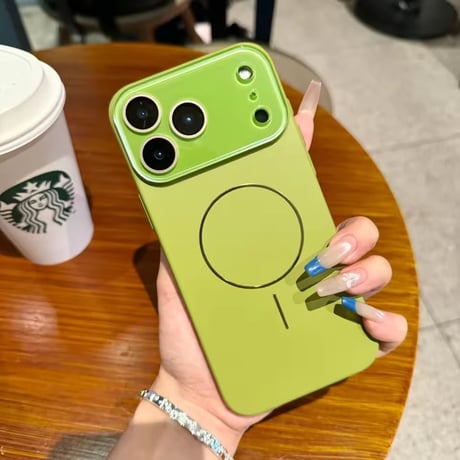 【即納商品】S75244 シンプルカラー MagSafe対応iPhoneケース