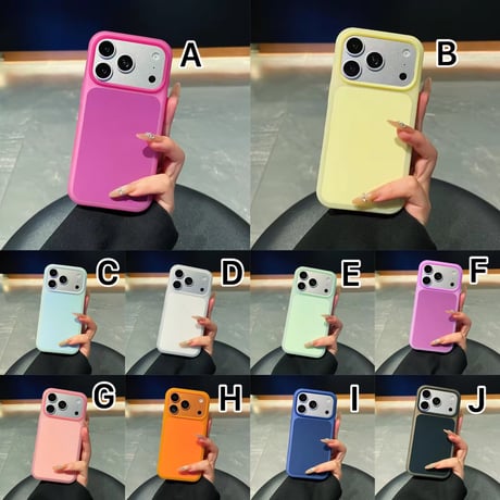 S75610 カラフルポップシンプルiPhoneケース