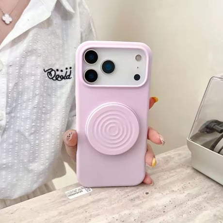 K22926 ラウンドグリップ付きiPhoneケース