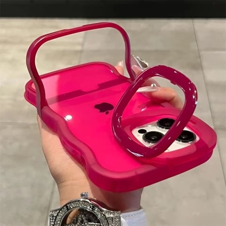 K22694 カラーフレームスタンド iPhoneケース
