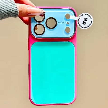 S75642 ポップカラーブロックiPhoneケース