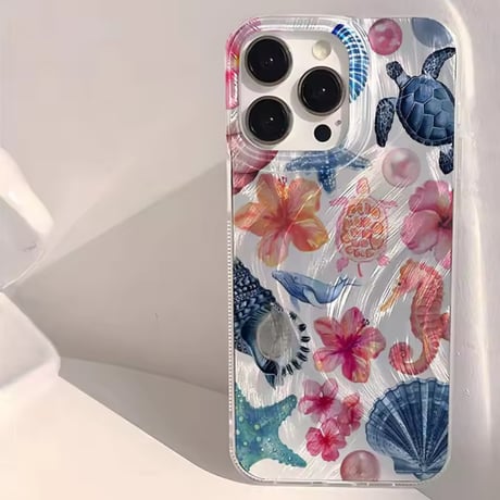 S74805 サマーモチーフのiPhoneケース