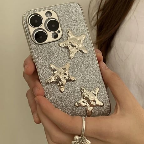 S74397 スターフィッシュグリッター iPhoneケース