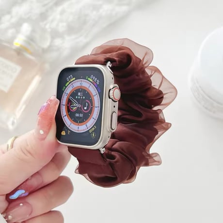 N00170 くしゅっとシュシュApple Watchバンド