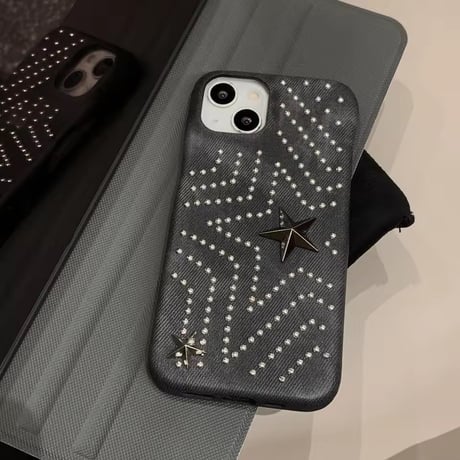 S75169 スターシャイン スタッズ iPhoneケース