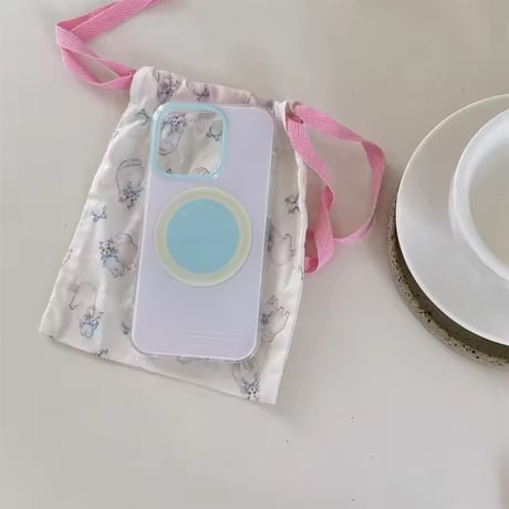 S74657 パステルサークルiPhoneケース