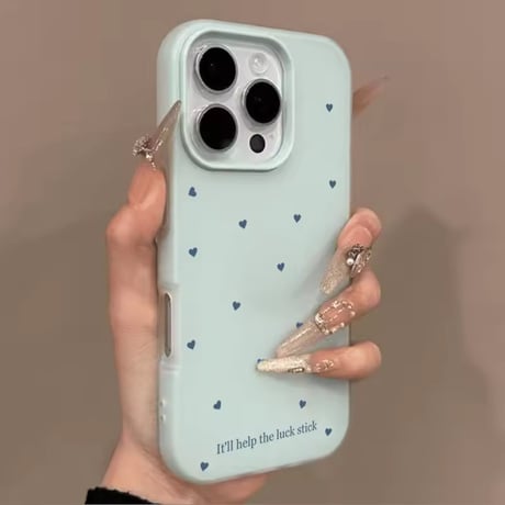 S75377 ミニハートドットiPhoneケース