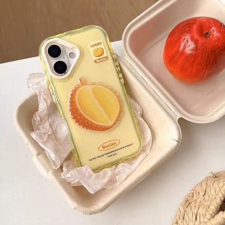 S74687 ぷっくりフルーツiPhoneケース