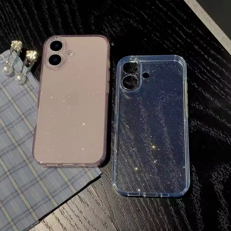 L62022 Twinkle DustクリアiPhoneケース | nanomita