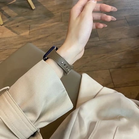 N00009 スリムレザー Apple Watchベルト
