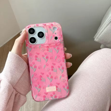 S75318 チューリップガーデン iPhoneケース