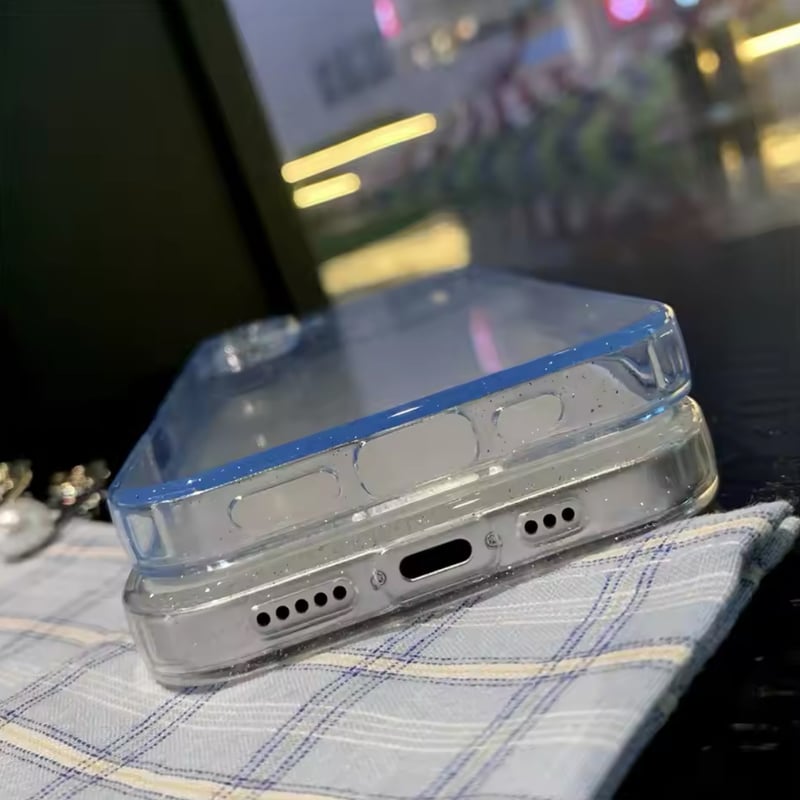 L62022 Twinkle DustクリアiPhoneケース | nanomita