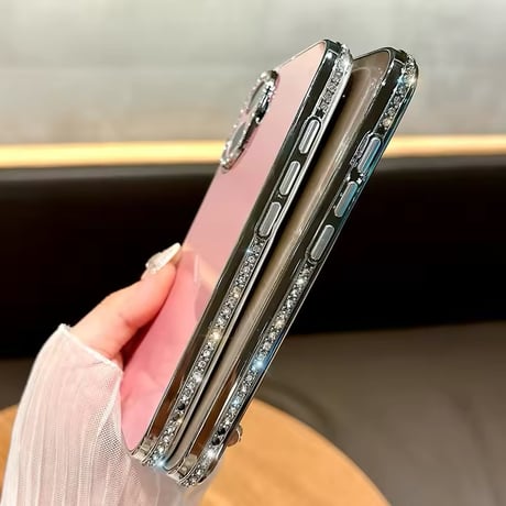 S74571 艶めきフェザーのiPhoneケース