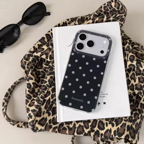 S75606 ロマンティックドット iPhoneケース