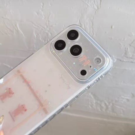 S75489 くまさんブランコiPhoneケース