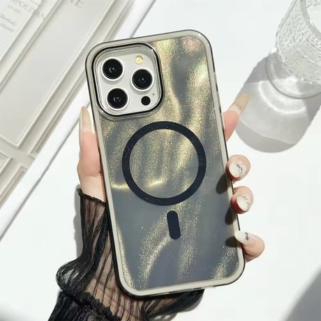 【即納商品】S74576 MagSafe対応オーロラクリアiPhoneケース
