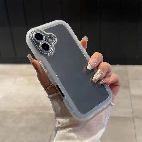 L62044 ふちどりクリア iPhoneケース
