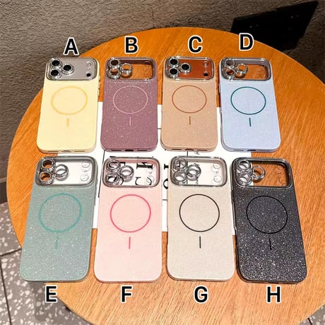 S75221 グリッターカラー MagSafe対応 iPhoneケース