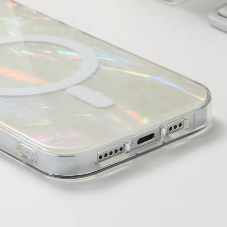 S75170 オーロラシェル MagSafe iPhoneケース