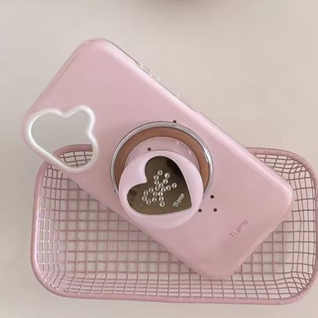 K23142 Ti amo MagSafeグリップ付きiPhoneケース