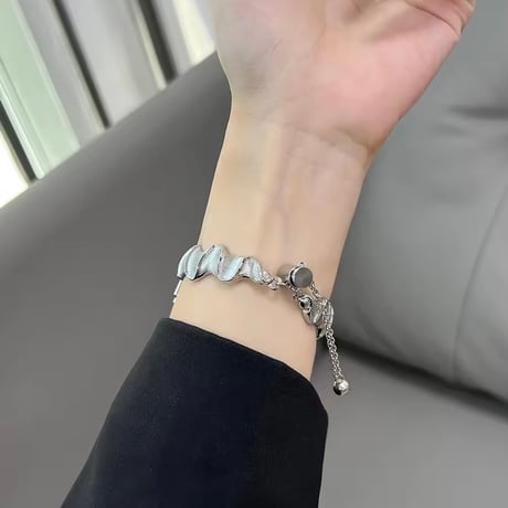 N00185 ウェーブチェーンのApple Watchベルト