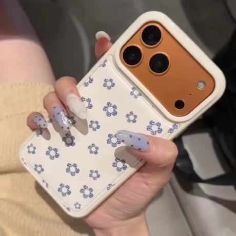 S75324 ナチュラルフラワーiPhoneケース