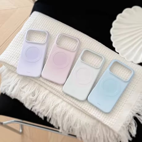 S75581 ミルキーパステル MagSafe対応iPhoneケース