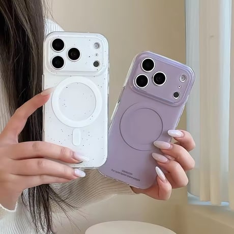 S75393 バイカラーリング MagSafe対応iPhoneケース