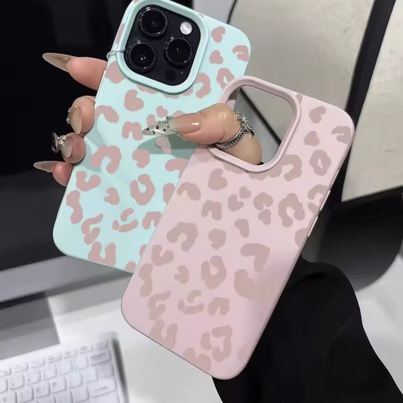 S74956 カラフルレオパード iPhoneケース | nanomita