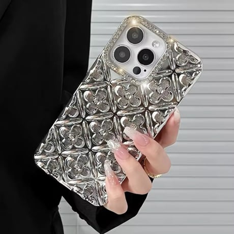 S74305 3Dジュエリープレス iPhoneケース