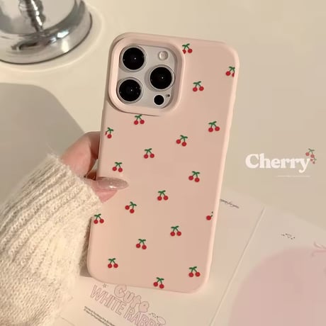 S75162 チェリードット iPhoneケース