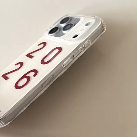 S75227 《2026》 ナンバーデザインiPhoneケース