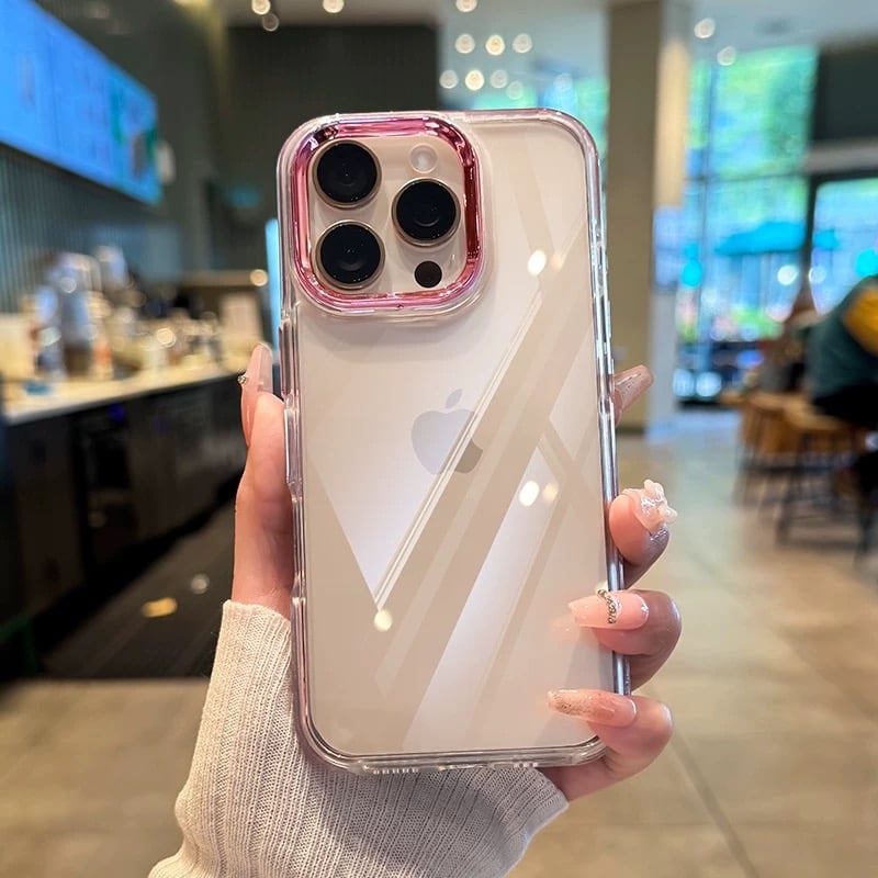 iPhone - るりな L61062 グリッターラインフレーム iPhoneケース（全6色） | nanomita