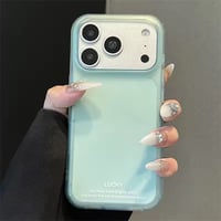 L62479 ミルキーカラー マット iPhoneケース