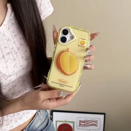 S74687 ぷっくりフルーツiPhoneケース