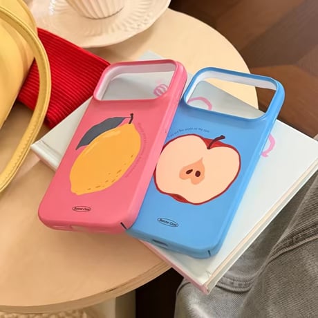 S75541 フルーツイラストiPhoneケース